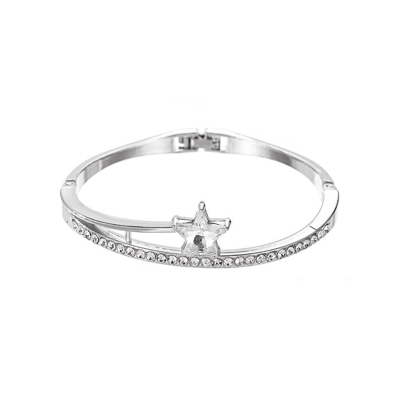 Pulsera Cristal Geométrica Corazón al por mayor